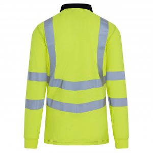 VAILOSg LINDAU FR AS EA HV 175 gsm Jersey Long Sleeve Standard Tape Polo Shirt
