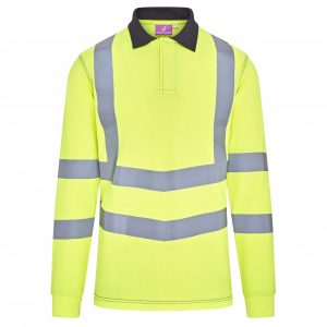 VAILOSg SIEGEN FR AS EA HV Pique Long Sleeve Standard Tape Polo Shirt