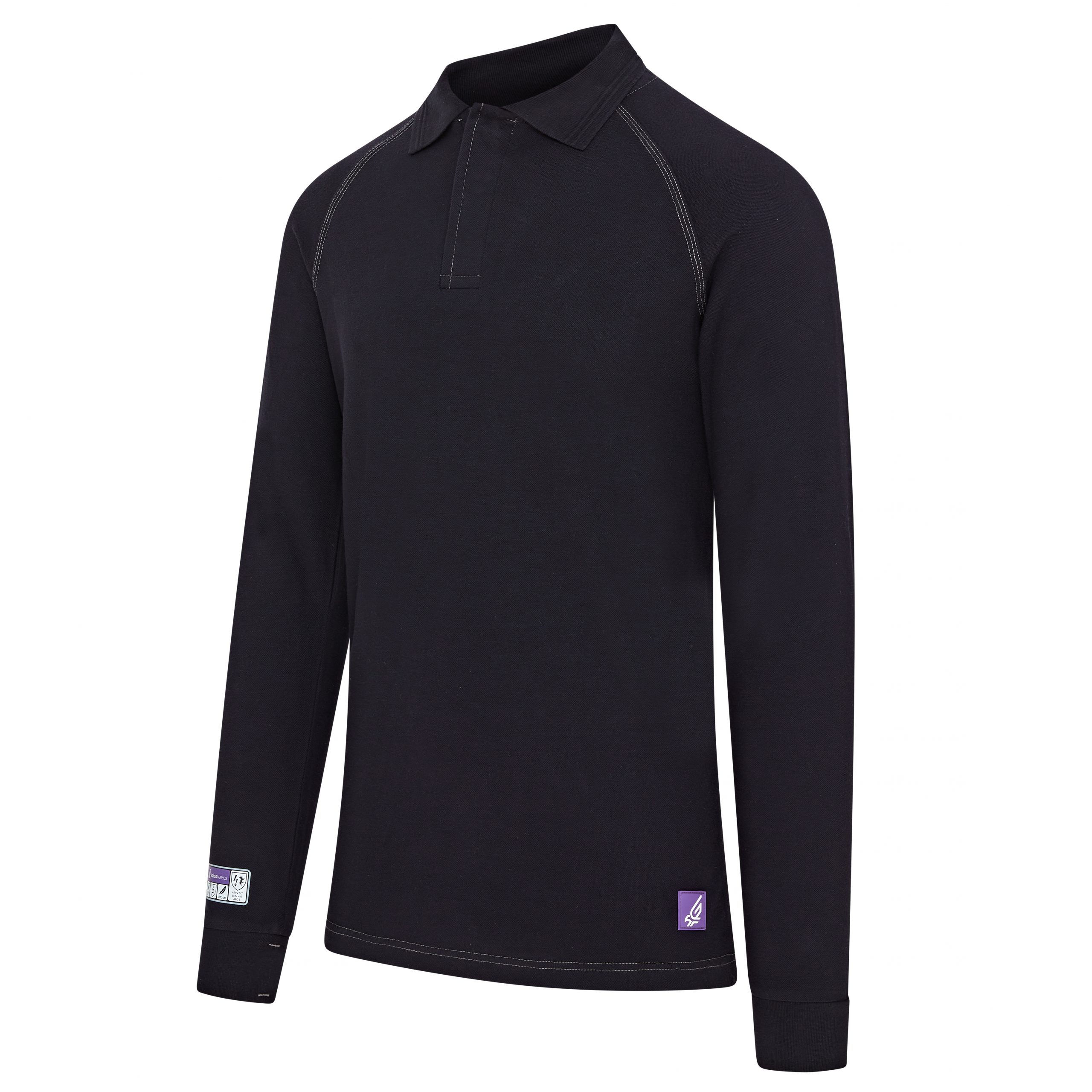 ERFURT Polo Men's — 210gsm Arc Flash Garment, APC 1, Navy