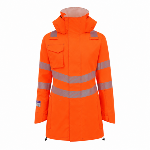VAILOSg PASSAU FR AS EA HV Ladies Waterproof Lightweight Long Jacket Interactive
