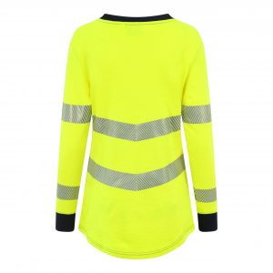 VAILOSg RINTELN FR AS EA HV Ladies Long Sleeve Segmented Tape T-Shirt
