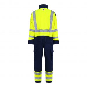 VAILOSg ACHERN FR AS EA HV APC2 ARC2 Platinum Two Tone Cargo Coverall – back view