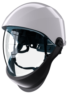 VAILOSg Arc Flash Helmet APC 2 18 Cal Visor with Flip Visor 4 Point Harness
